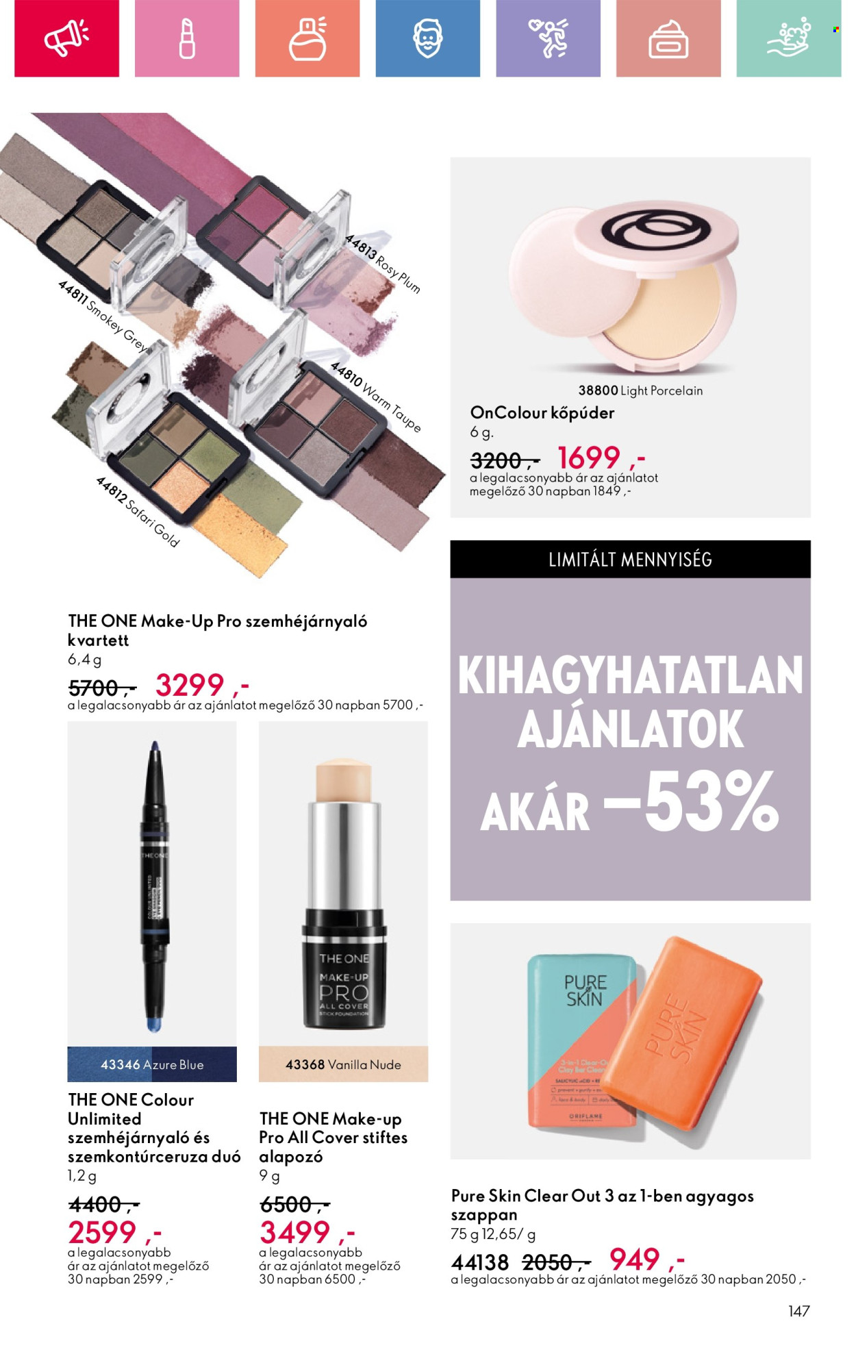 Oriflame akciós újságok - 2025.07.27 - 2025.08.16. Oldal 147