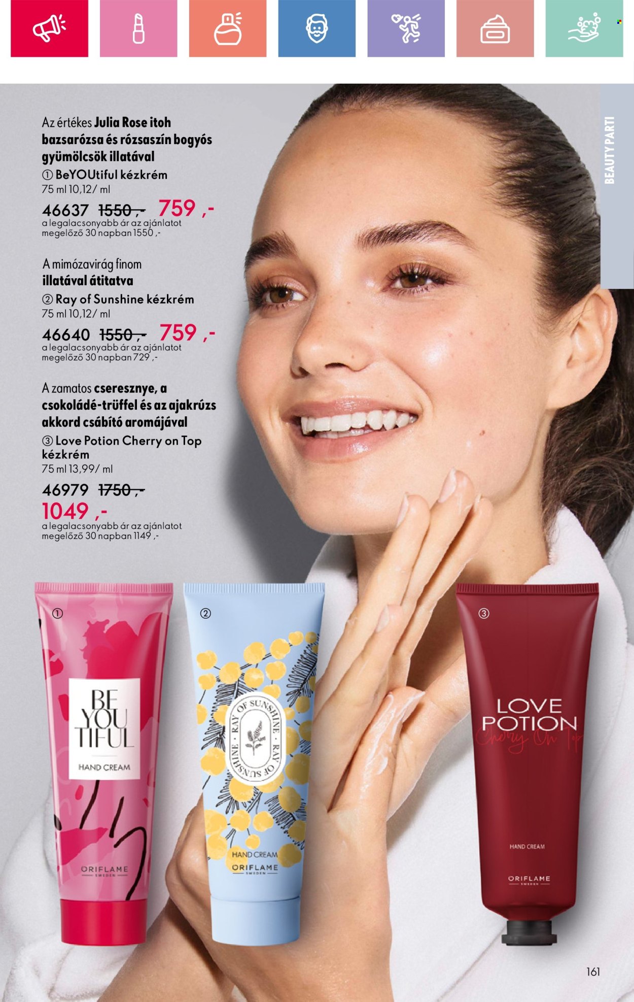 Oriflame akciós újságok - 2025.07.27 - 2025.08.16. Oldal 161