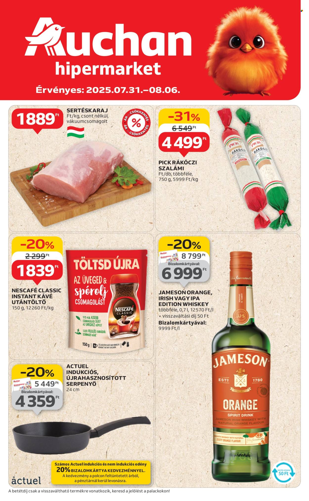 Auchan akciós újságok - 2025.07.31 - 2025.08.06. Oldal 1
