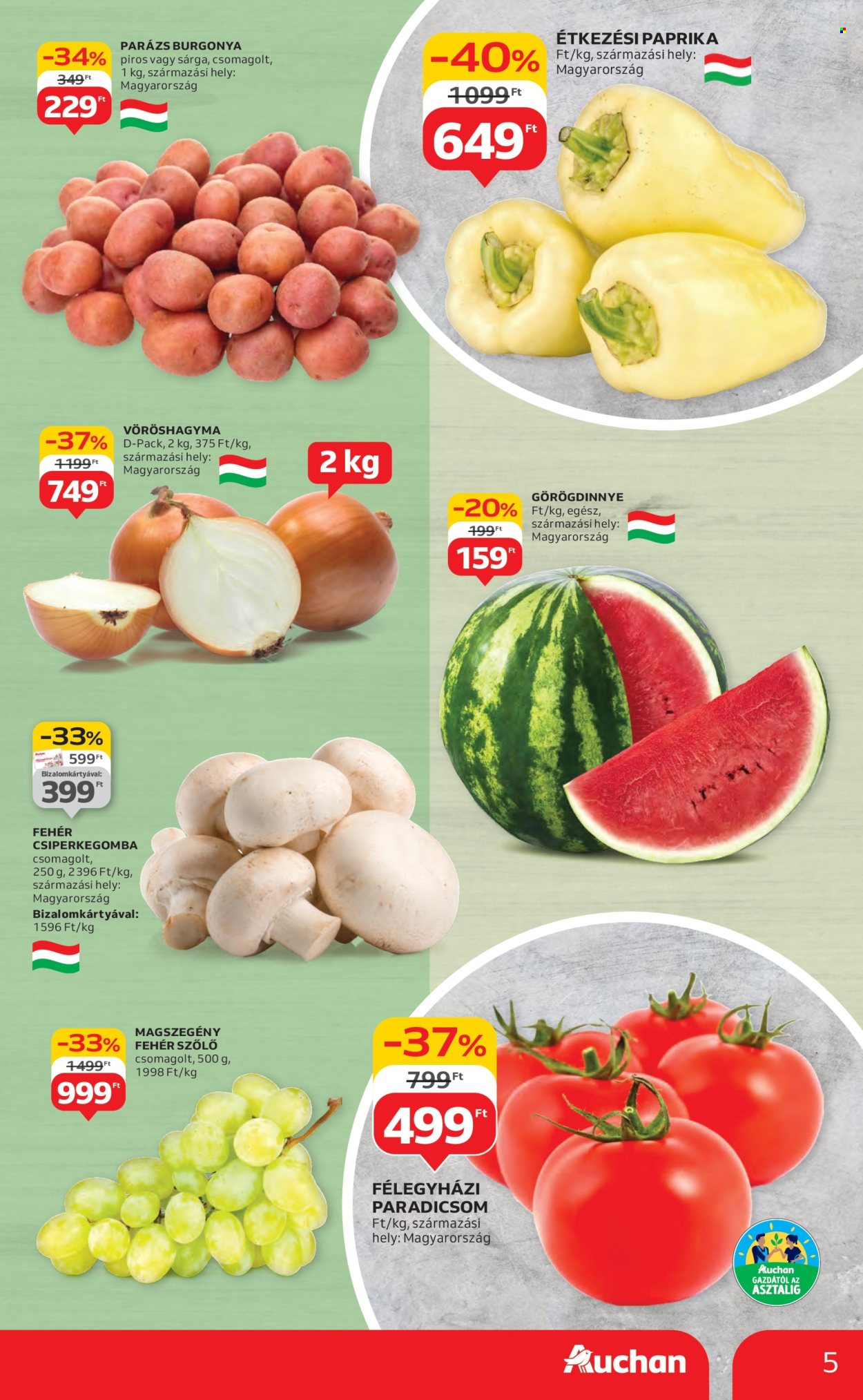 Auchan akciós újságok - 2025.07.31 - 2025.08.06. Oldal 5
