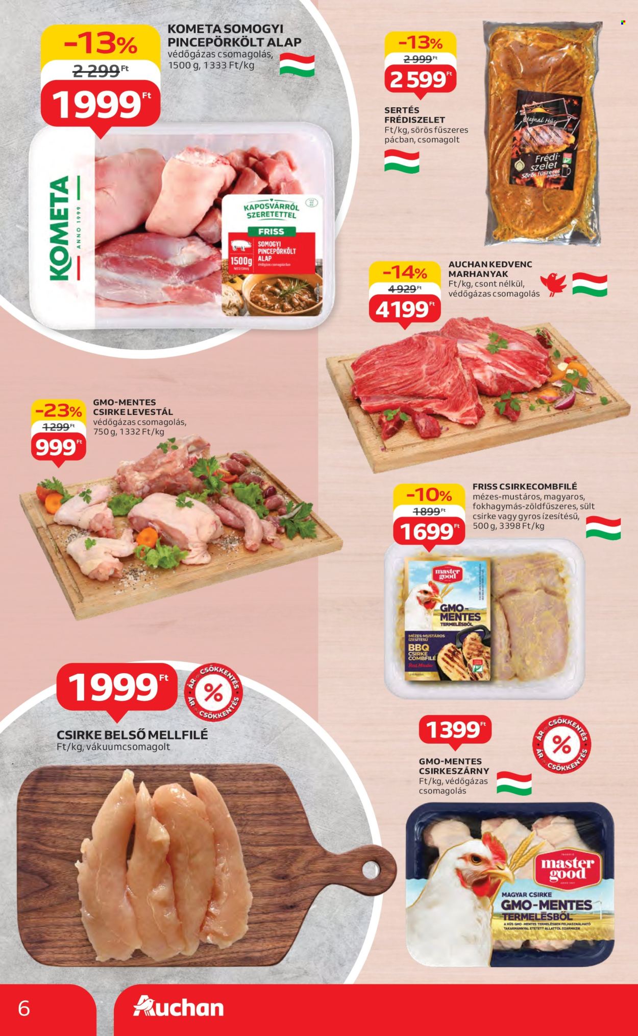 Auchan akciós újságok - 2025.07.31 - 2025.08.06. Oldal 6