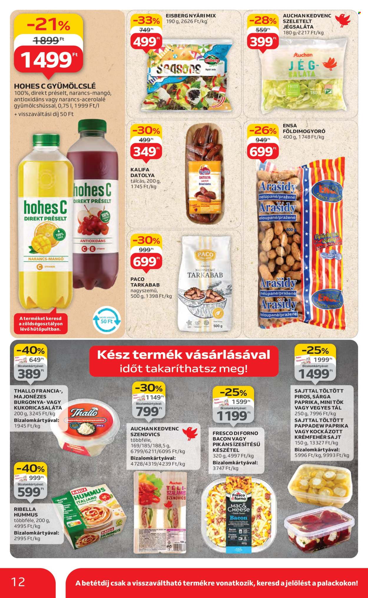 Auchan akciós újságok - 2025.07.31 - 2025.08.06. Oldal 12