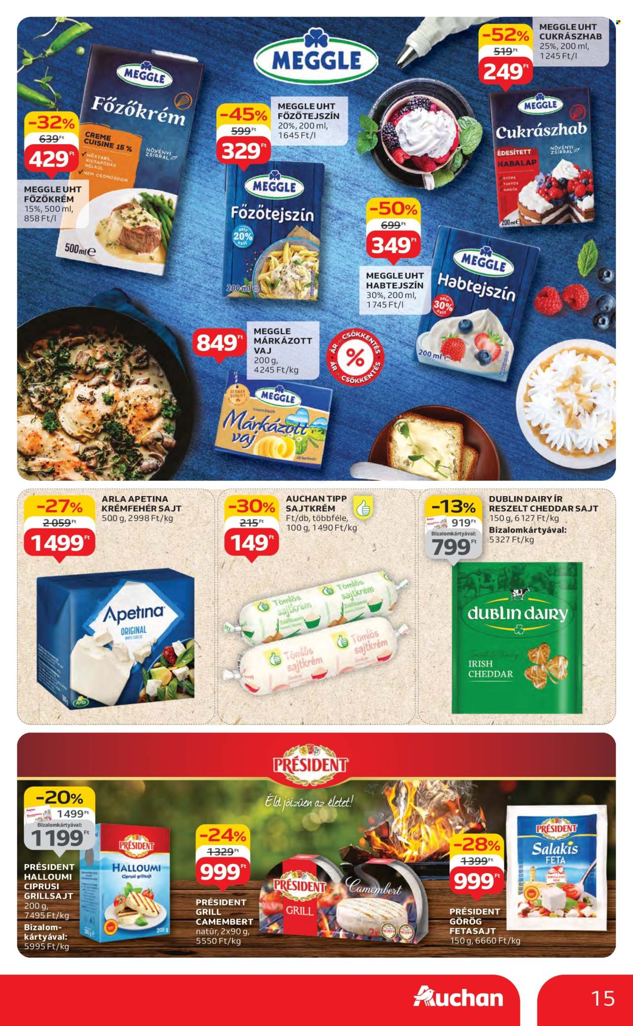 Auchan akciós újságok - 2025.07.31 - 2025.08.06. Oldal 15