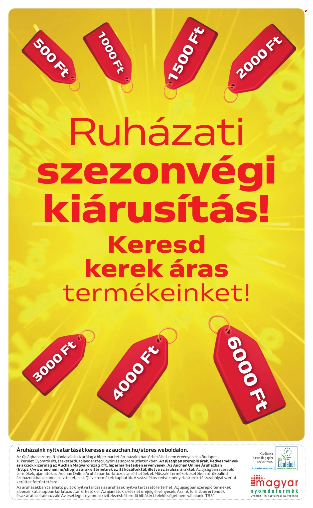 Auchan akciós újságok - 2025.07.31 - 2025.08.27. Oldal 6