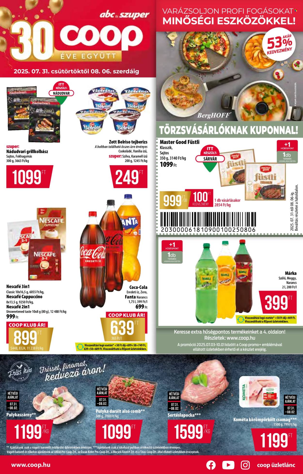 Coop akciós újságok - 2025.07.31 - 2025.08.06. Oldal 1