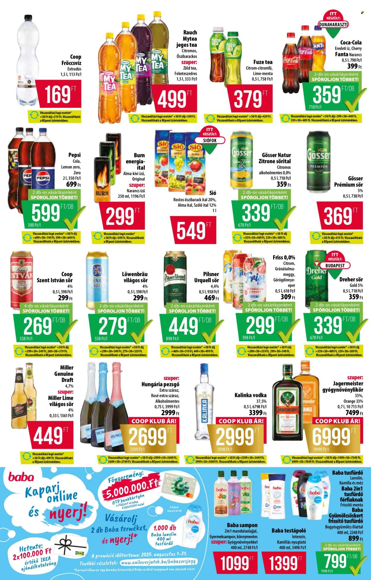 Coop akciós újságok - 2025.07.31 - 2025.08.06. Oldal 6