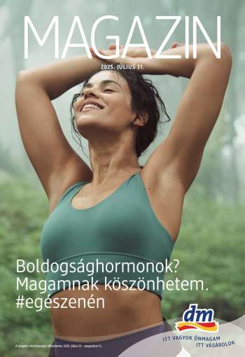 Újság dm drogerie markt - 2025.07.31 - 2025.08.13.