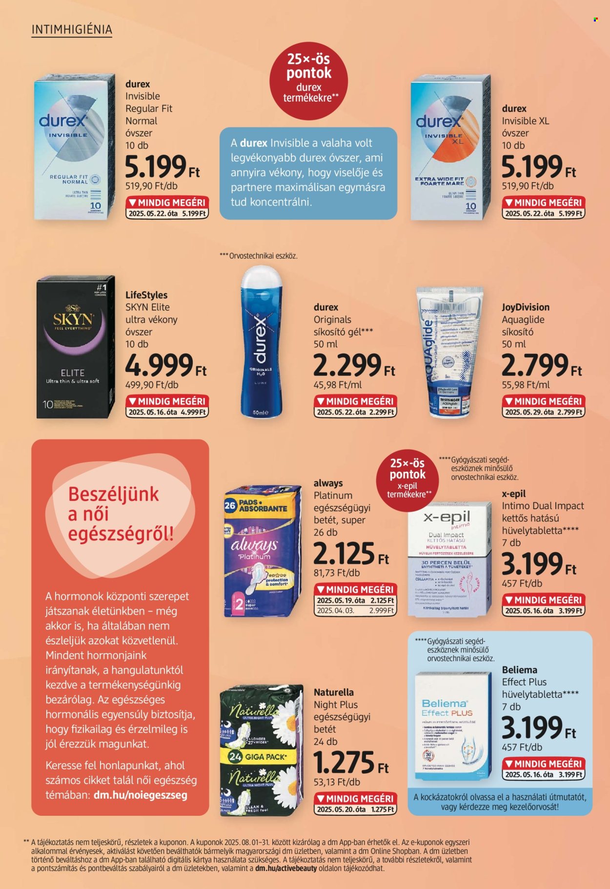 dm drogerie markt akciós újságok - 2025.07.31 - 2025.08.13. Oldal 4