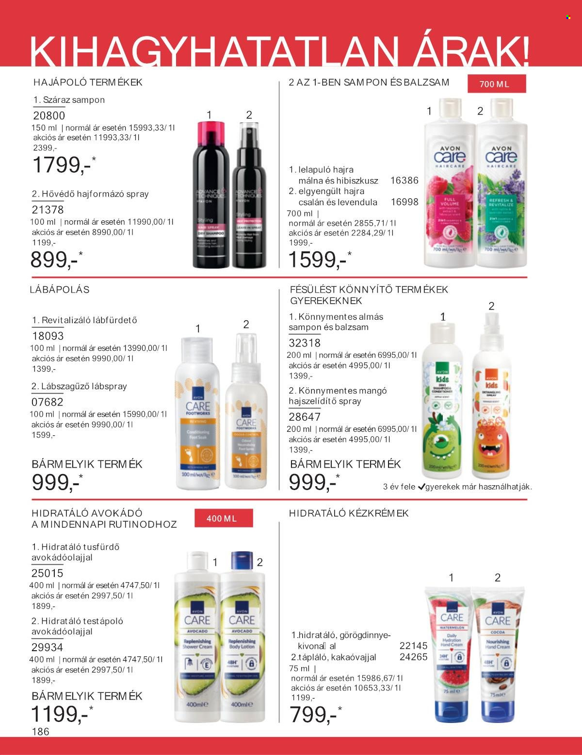 Avon akciós újságok - 2025.08.01 - 2025.08.31. Oldal 185
