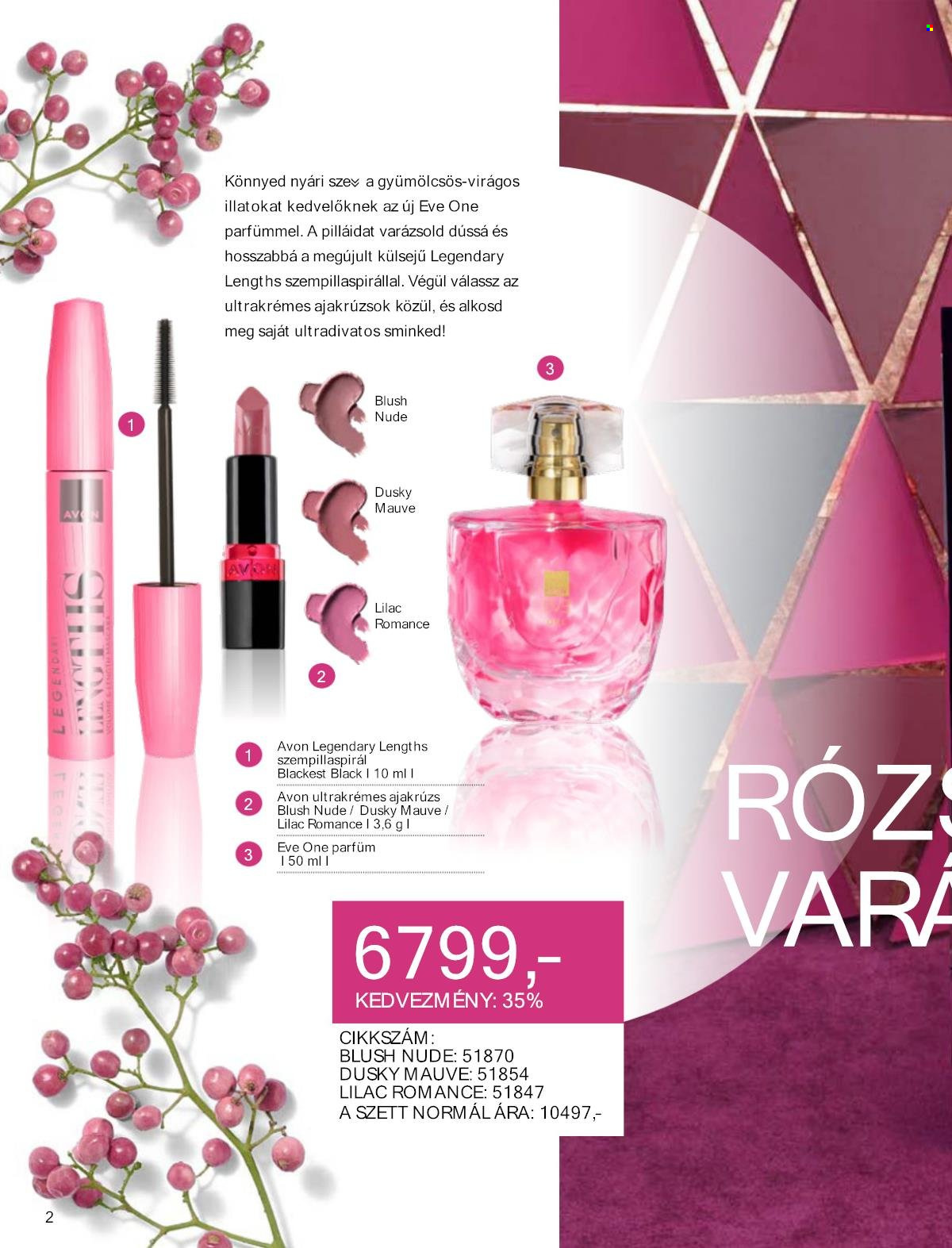 Avon akciós újságok - 2025.08.01 - 2025.08.31. Oldal 2