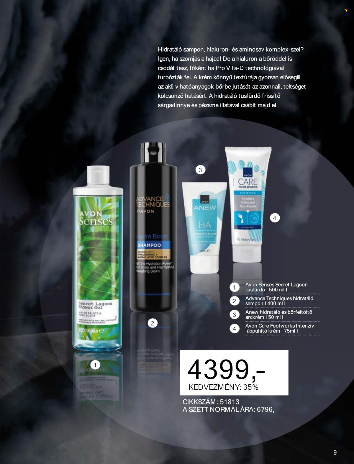 Avon akciós újságok - 2025.08.01 - 2025.08.31. Oldal 9