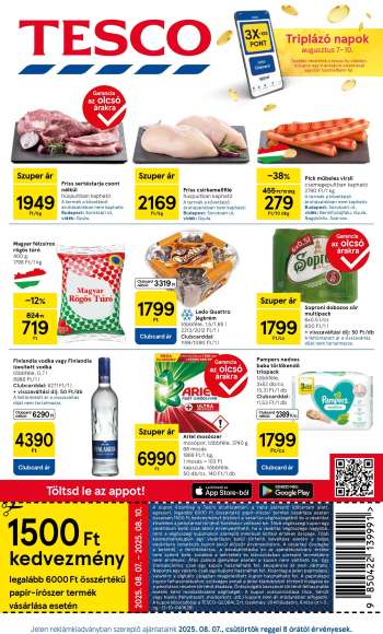 Újság TESCO - 2025.08.07 - 2025.08.13.