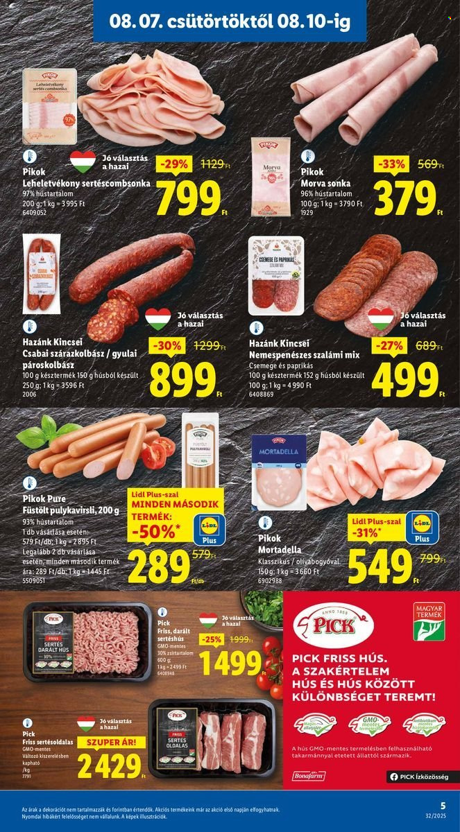 Lidl akciós újságok - 2025.08.07 - 2025.08.13. Oldal 5