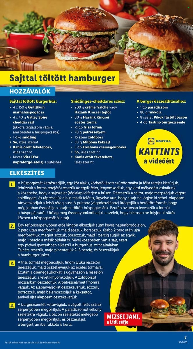Lidl akciós újságok - 2025.08.07 - 2025.08.13. Oldal 7