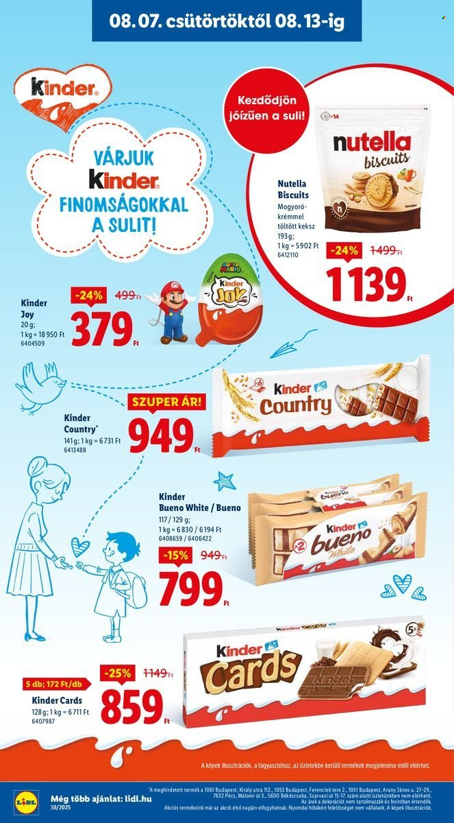 Lidl akciós újságok - 2025.08.07 - 2025.08.13. Oldal 12