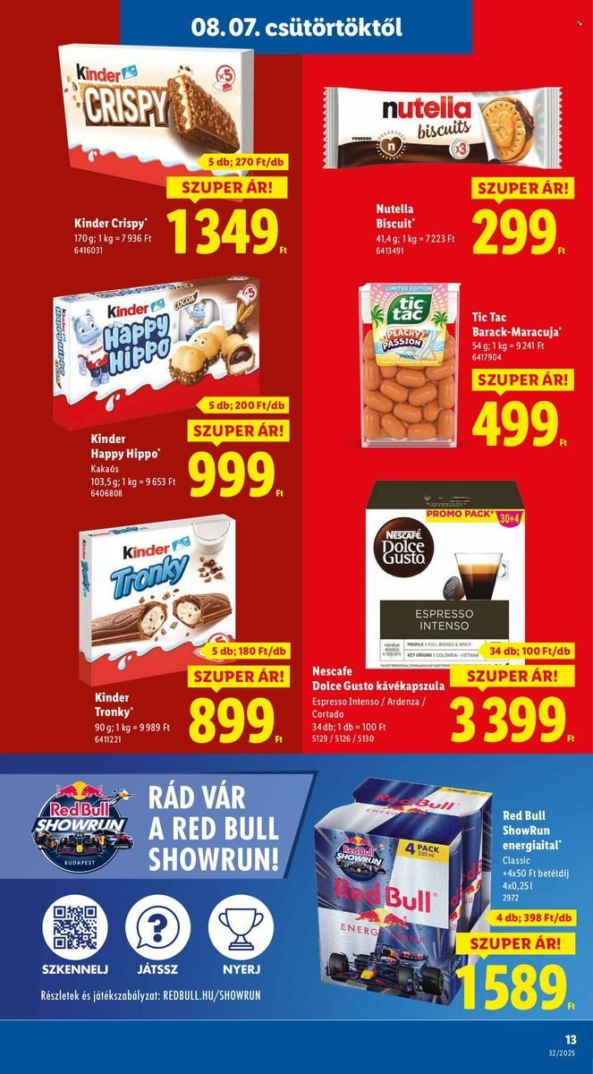 Lidl akciós újságok - 2025.08.07 - 2025.08.13. Oldal 13