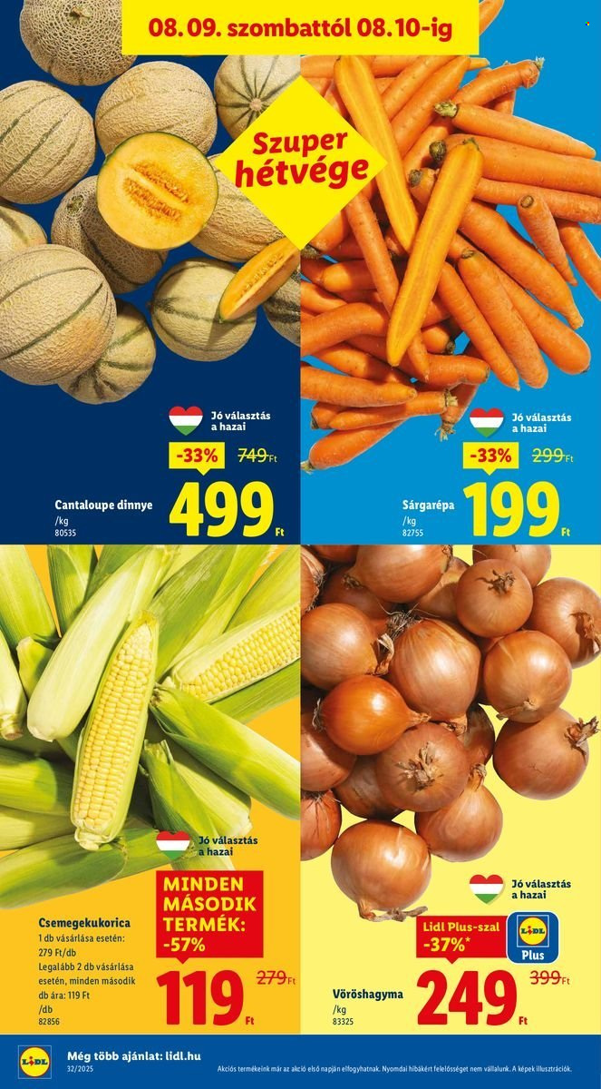 Lidl akciós újságok - 2025.08.07 - 2025.08.13. Oldal 34