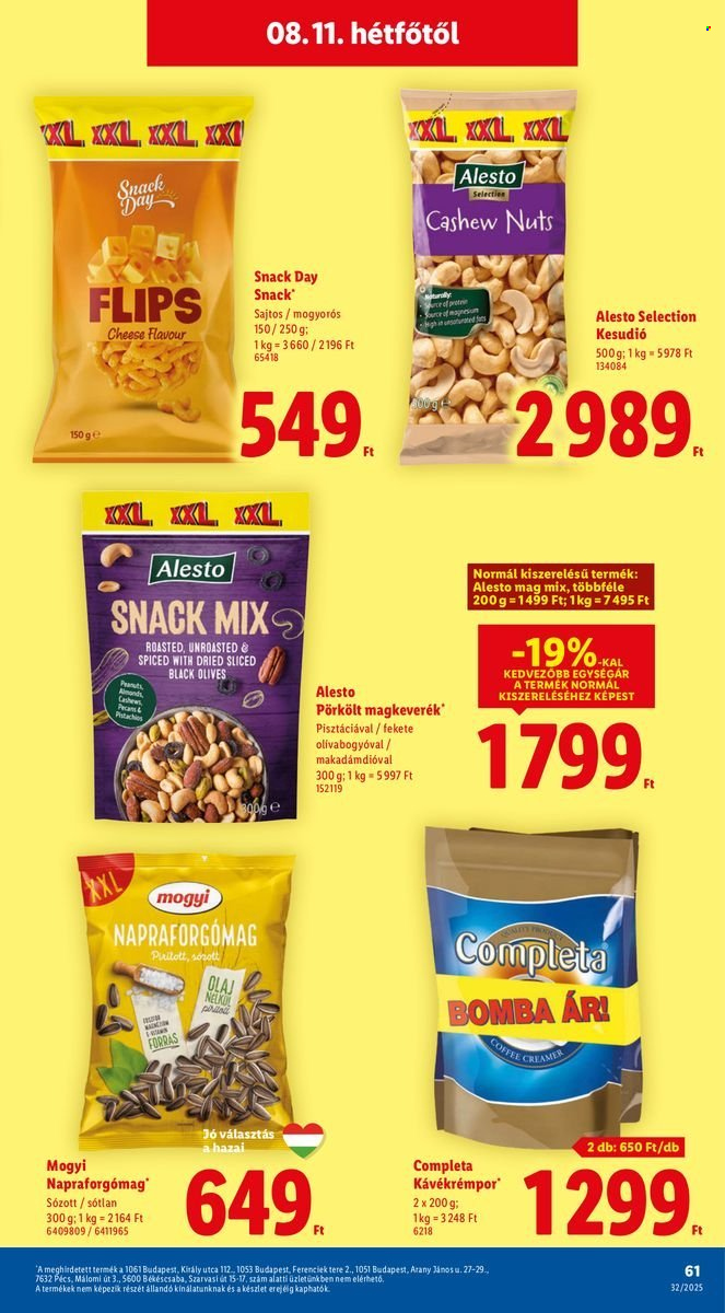 Lidl akciós újságok - 2025.08.07 - 2025.08.13. Oldal 61