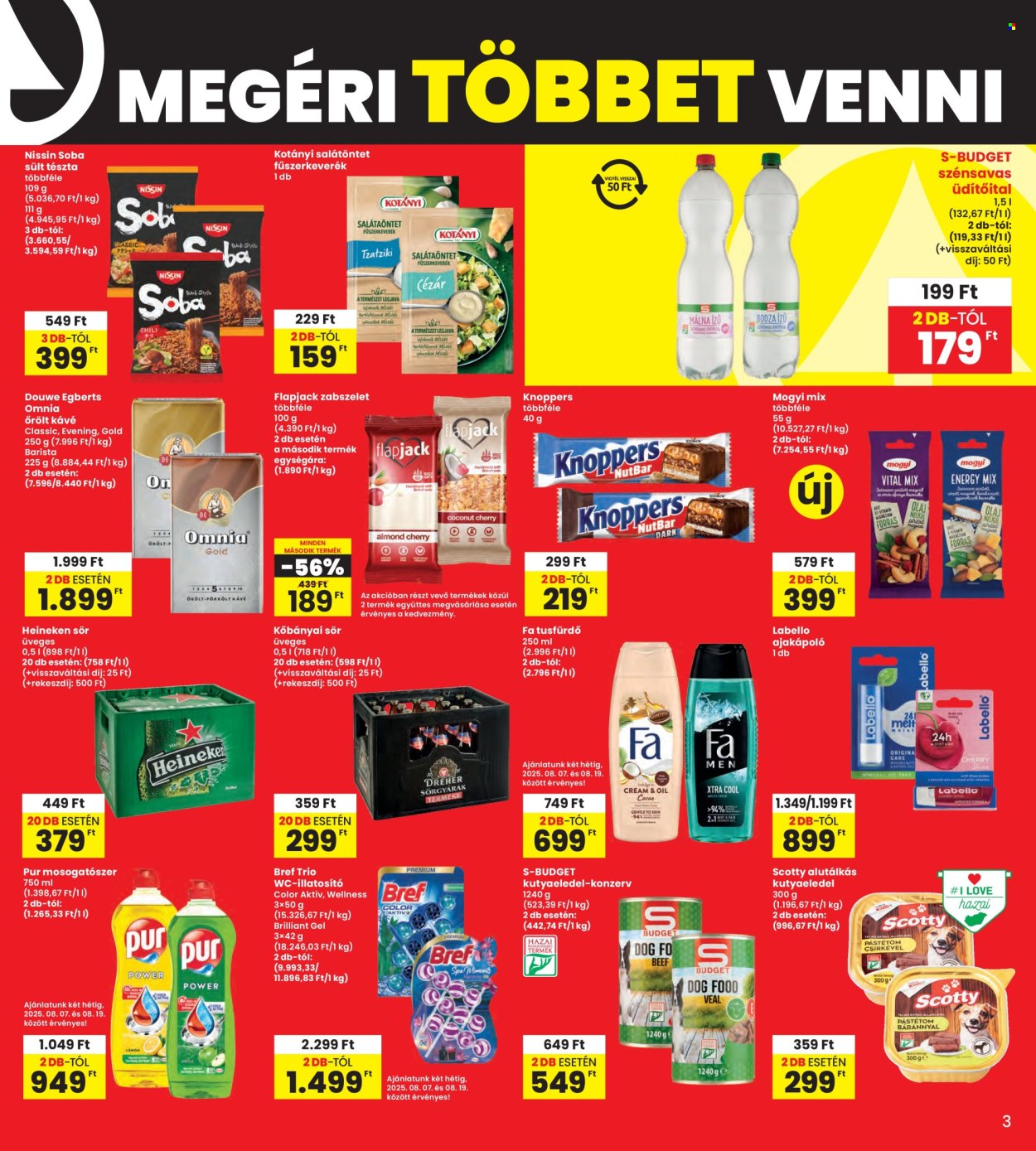 INTERSPAR akciós újságok - 2025.08.07 - 2025.08.13. Oldal 3