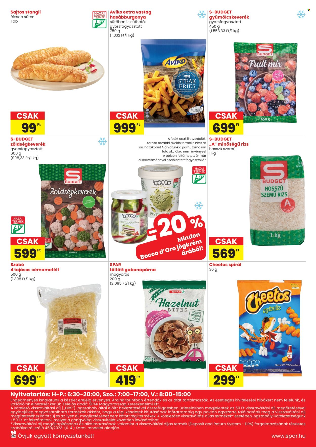 SPAR Szupermarket akciós újságok - 2025.08.07 - 2025.08.13. Oldal 2