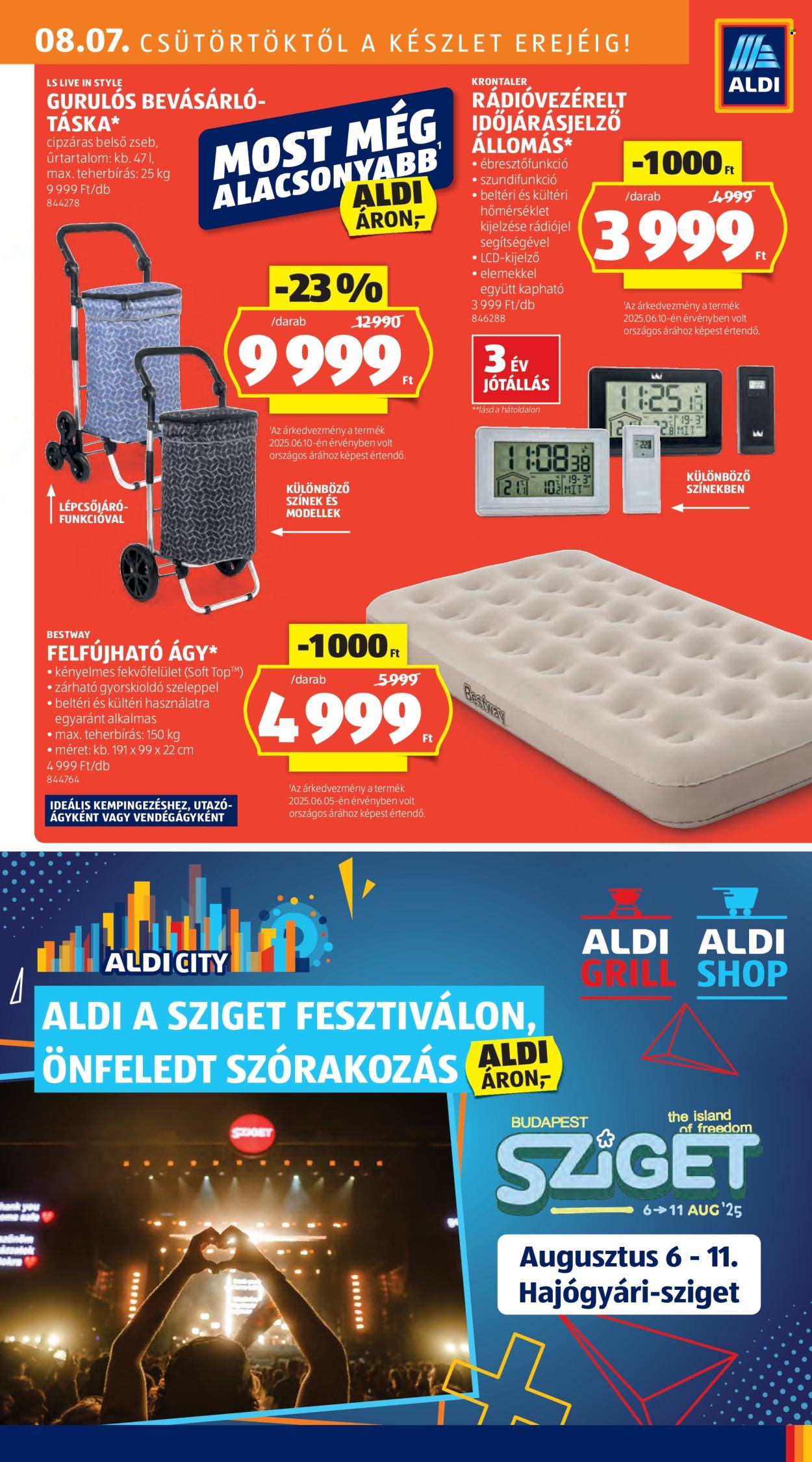Aldi akciós újságok - 2025.08.07 - 2025.08.13. Oldal 23