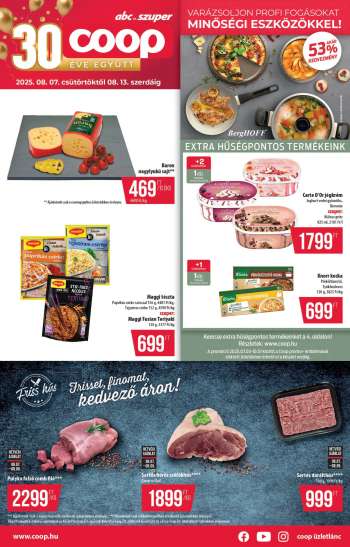 Újság Coop - 2025.08.07 - 2025.08.13.