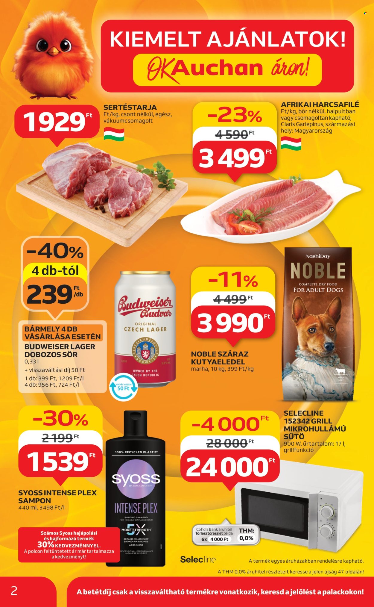 Auchan akciós újságok - 2025.08.07 - 2025.08.13. Oldal 2