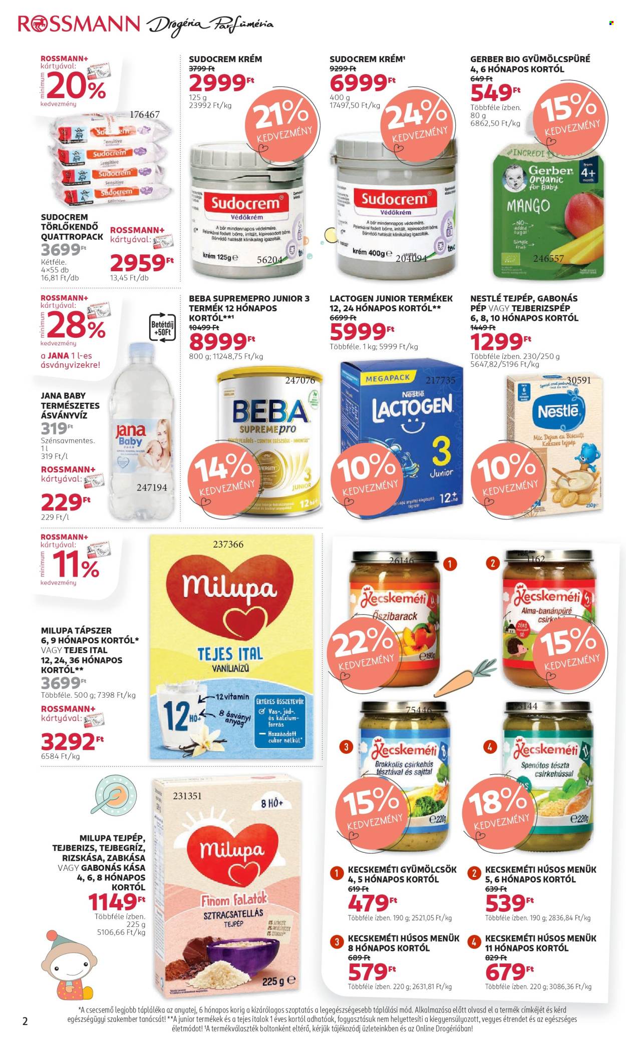 Rossmann akciós újságok - 2025.08.11 - 2025.08.22. Oldal 2
