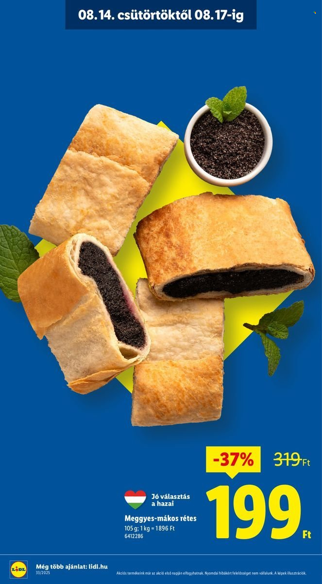 Lidl akciós újságok - 2025.08.14 - 2025.08.20. Oldal 2