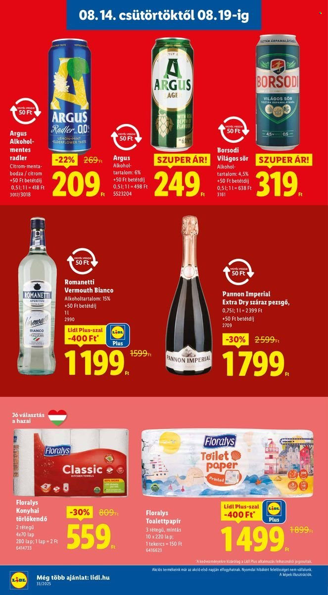 Lidl akciós újságok - 2025.08.14 - 2025.08.20. Oldal 14
