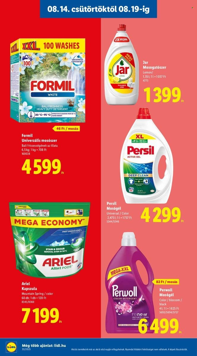 Lidl akciós újságok - 2025.08.14 - 2025.08.20. Oldal 16
