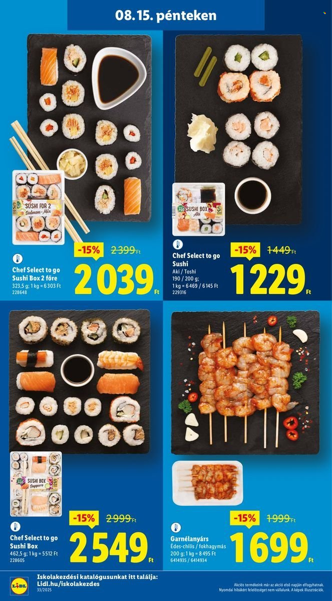 Lidl akciós újságok - 2025.08.14 - 2025.08.20. Oldal 40