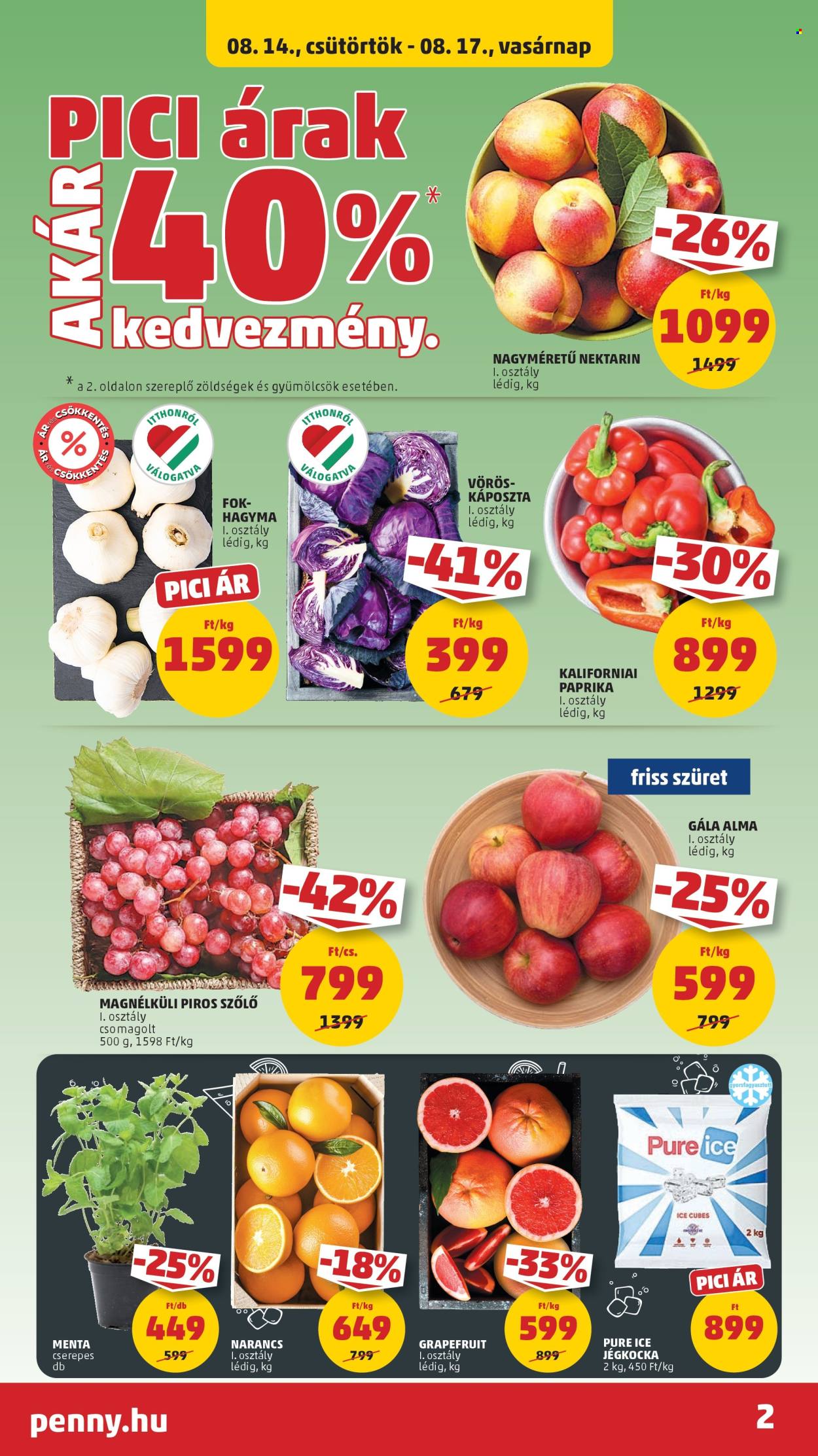 Penny Market akciós újságok - 2025.08.14 - 2025.08.19. Oldal 2