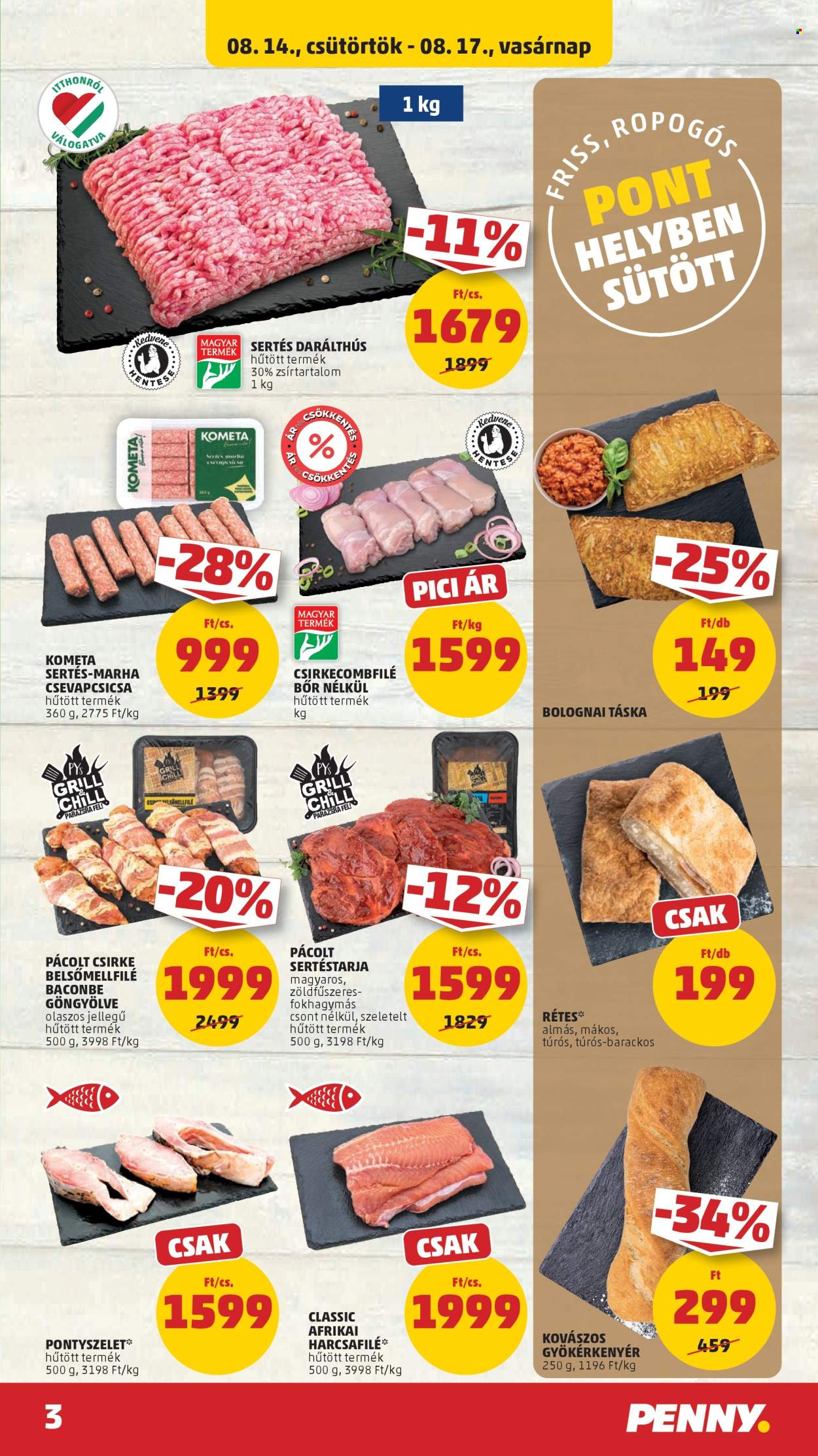 Penny Market akciós újságok - 2025.08.14 - 2025.08.19. Oldal 3