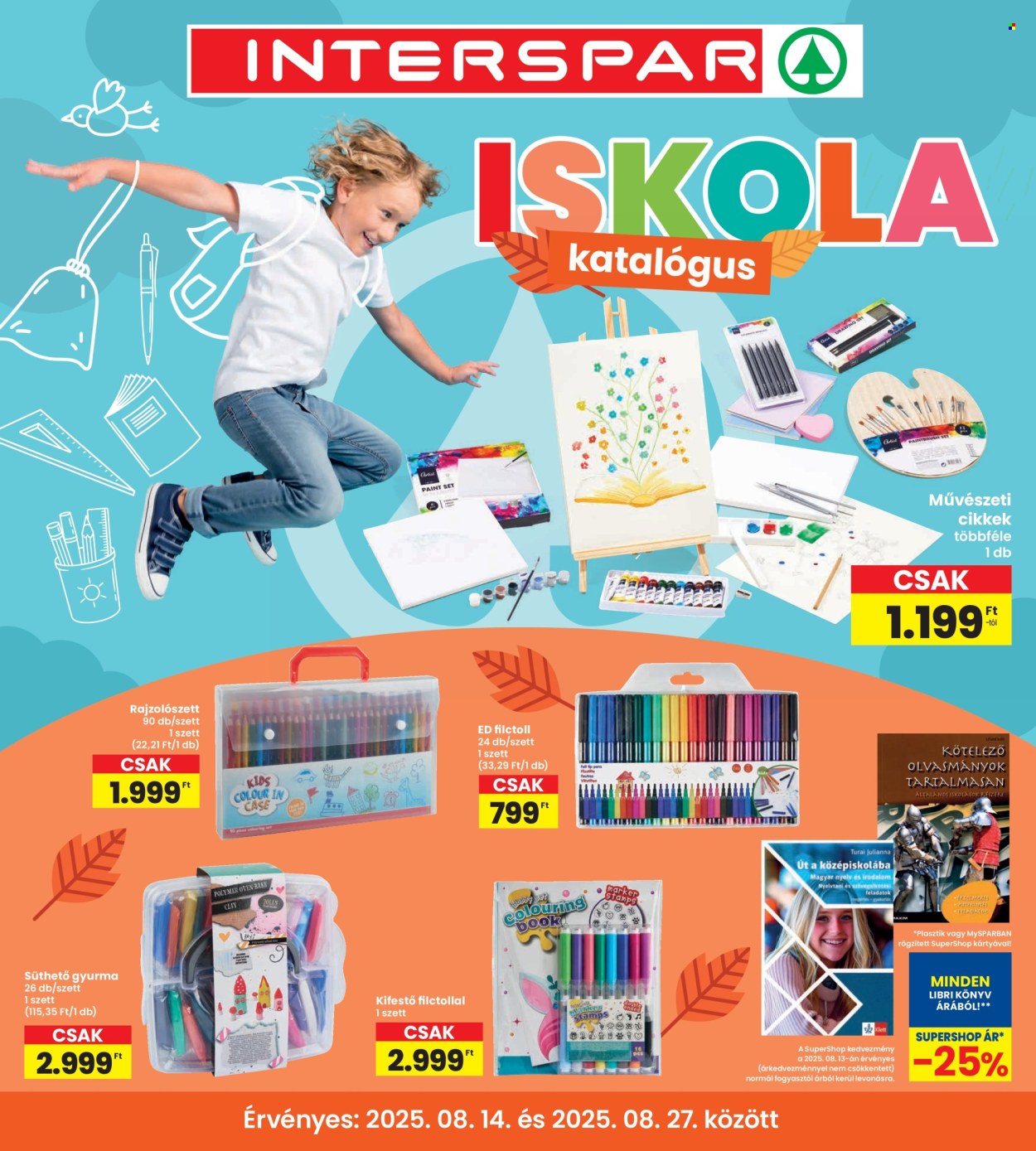 INTERSPAR akciós újságok - 2025.08.14 - 2025.08.27. Oldal 1