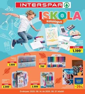 Újság INTERSPAR - 2025.08.14 - 2025.08.27.