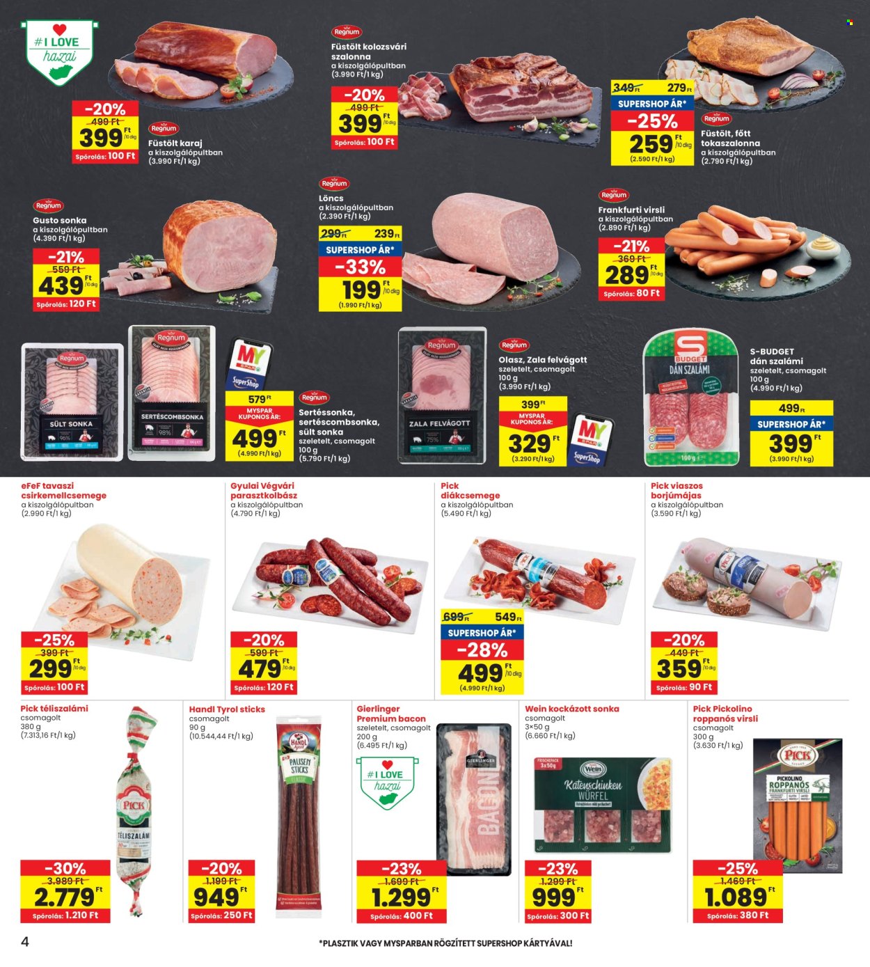 INTERSPAR akciós újságok - 2025.08.14 - 2025.08.19. Oldal 4