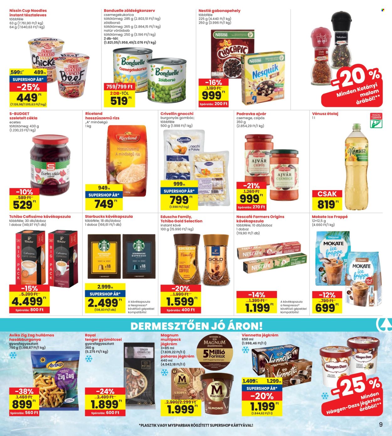 INTERSPAR akciós újságok - 2025.08.14 - 2025.08.19. Oldal 9