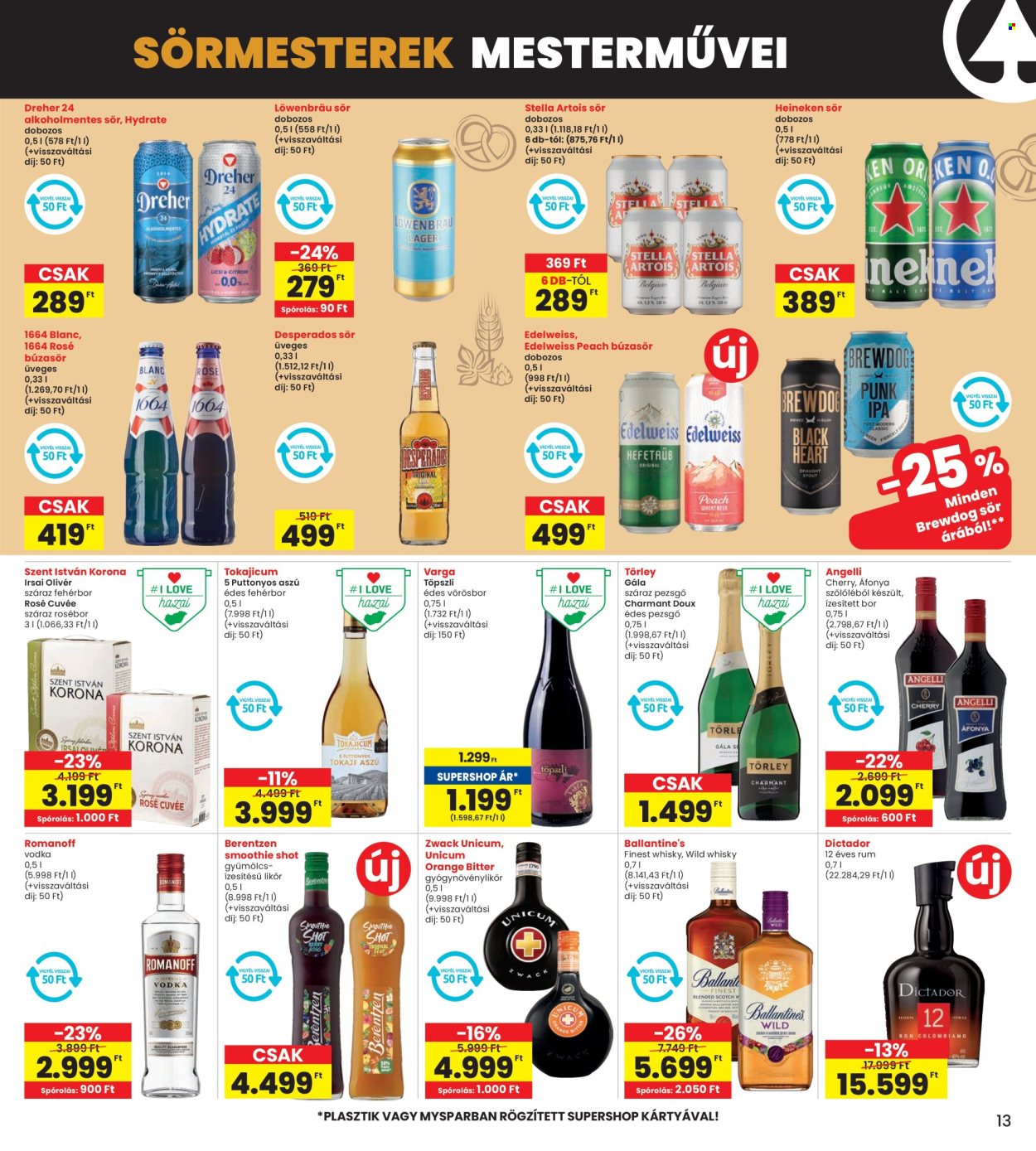 INTERSPAR akciós újságok - 2025.08.14 - 2025.08.19. Oldal 13