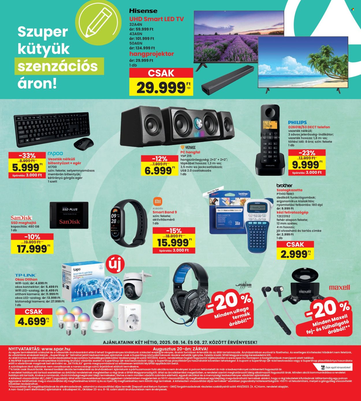 INTERSPAR akciós újságok - 2025.08.14 - 2025.08.19. Oldal 15