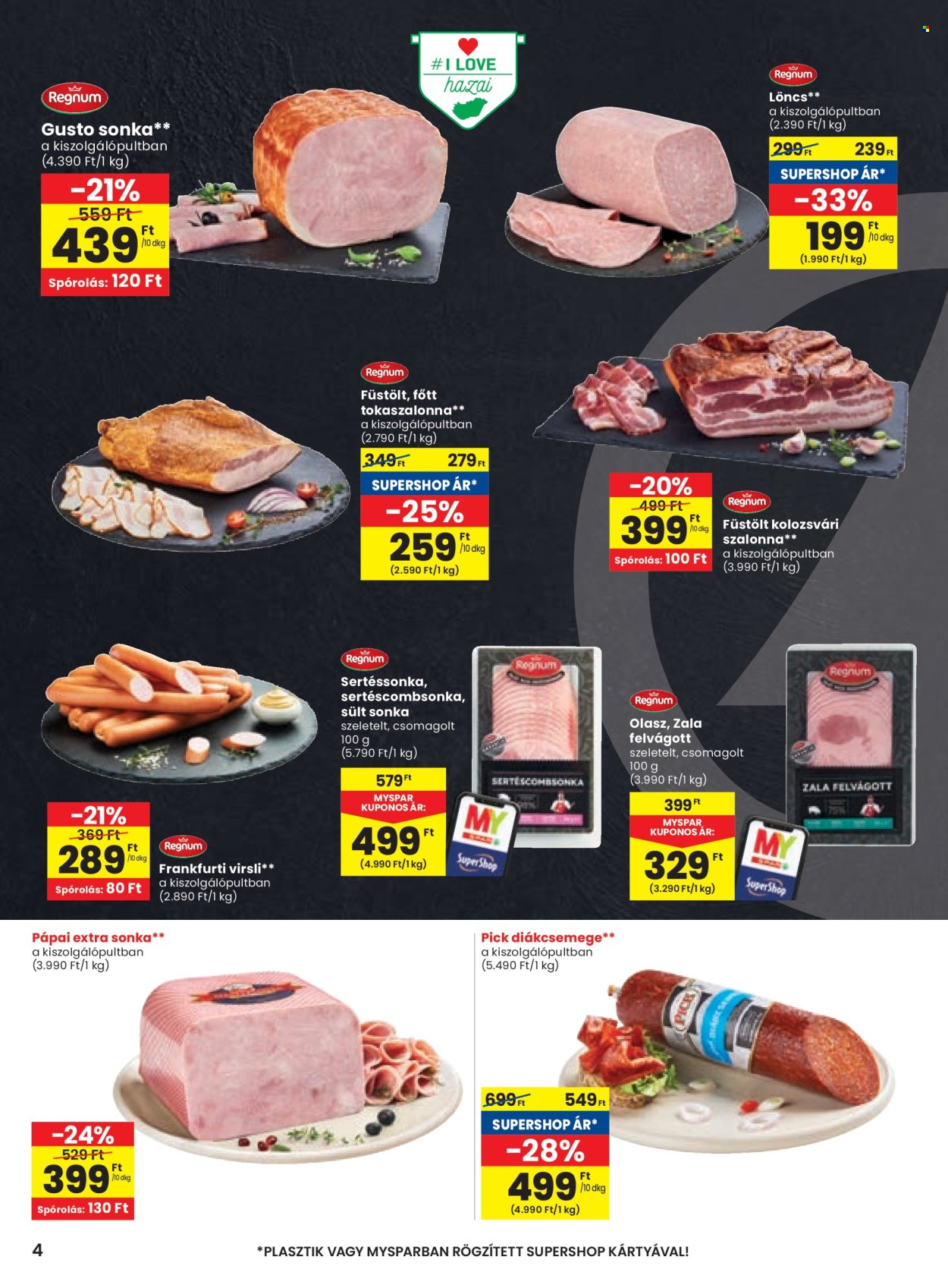 SPAR akciós újságok - 2025.08.14 - 2025.08.19. Oldal 4