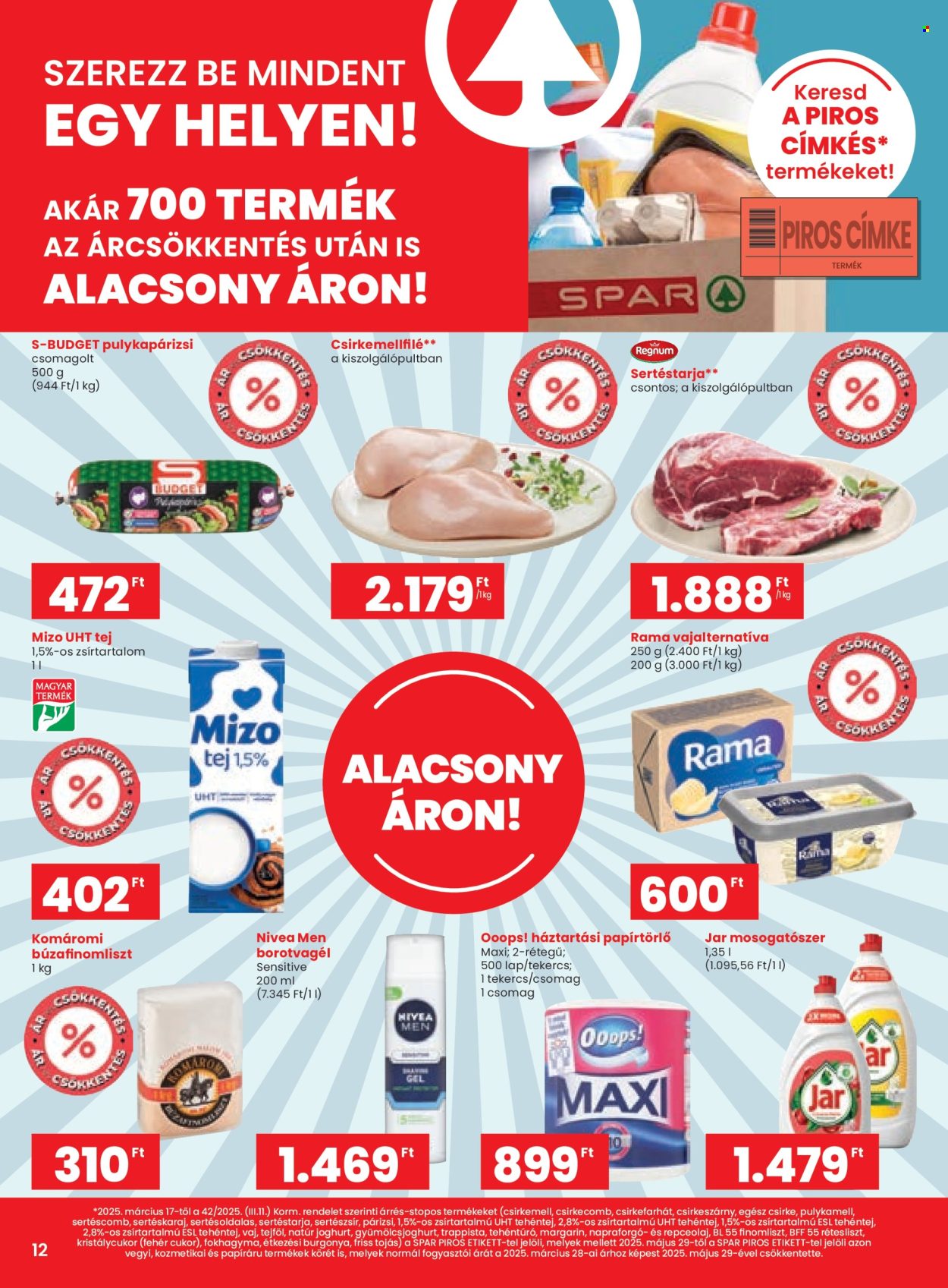 SPAR akciós újságok - 2025.08.14 - 2025.08.19. Oldal 12