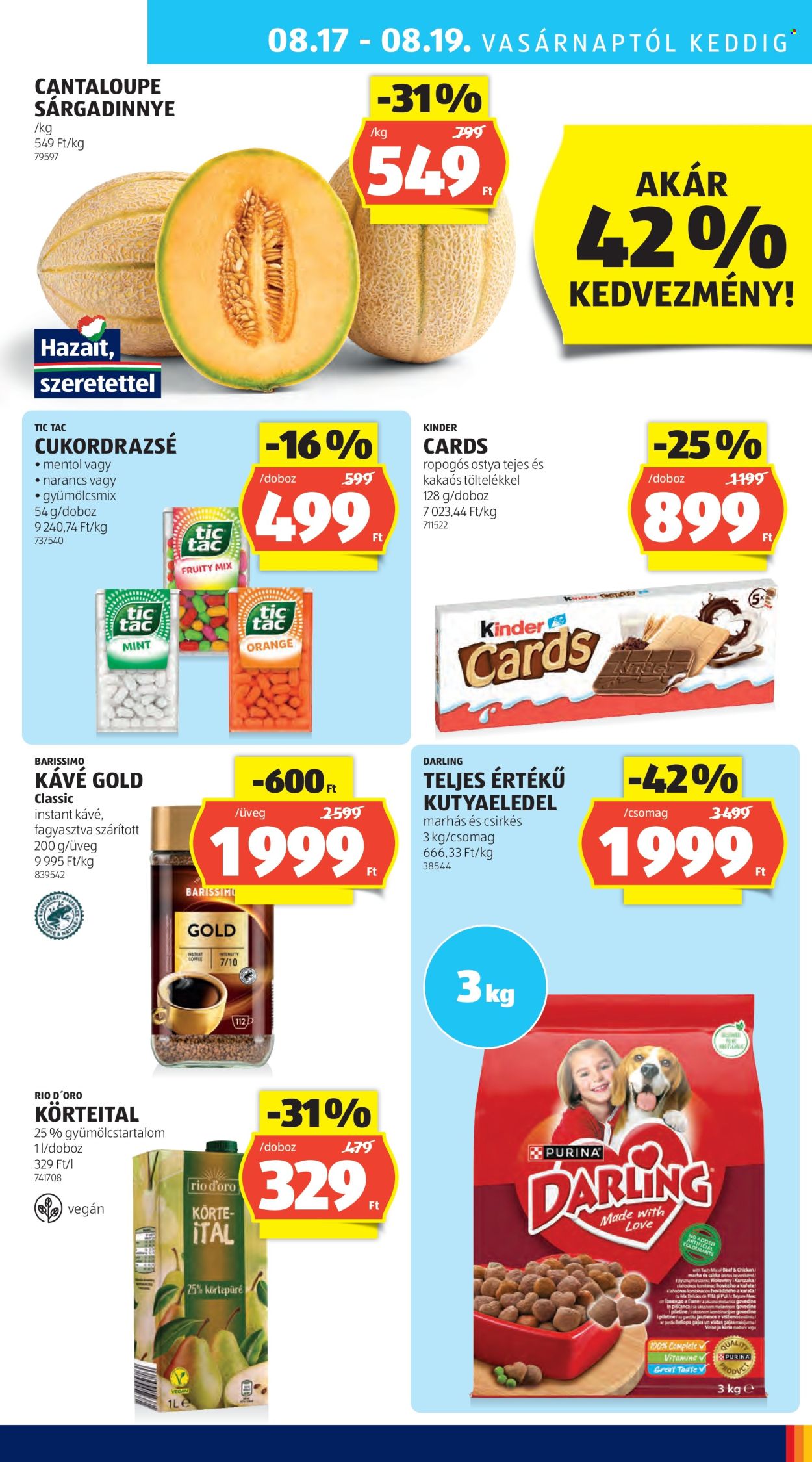 Aldi akciós újságok - 2025.08.14 - 2025.08.19. Oldal 33