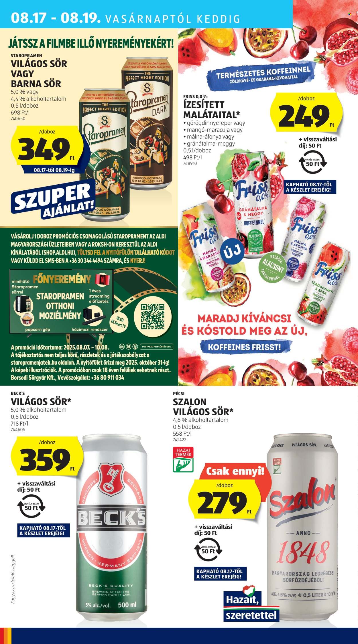 Aldi akciós újságok - 2025.08.14 - 2025.08.19. Oldal 38