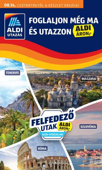 Újság Aldi - 2025.08.14 - 2025.08.19.
