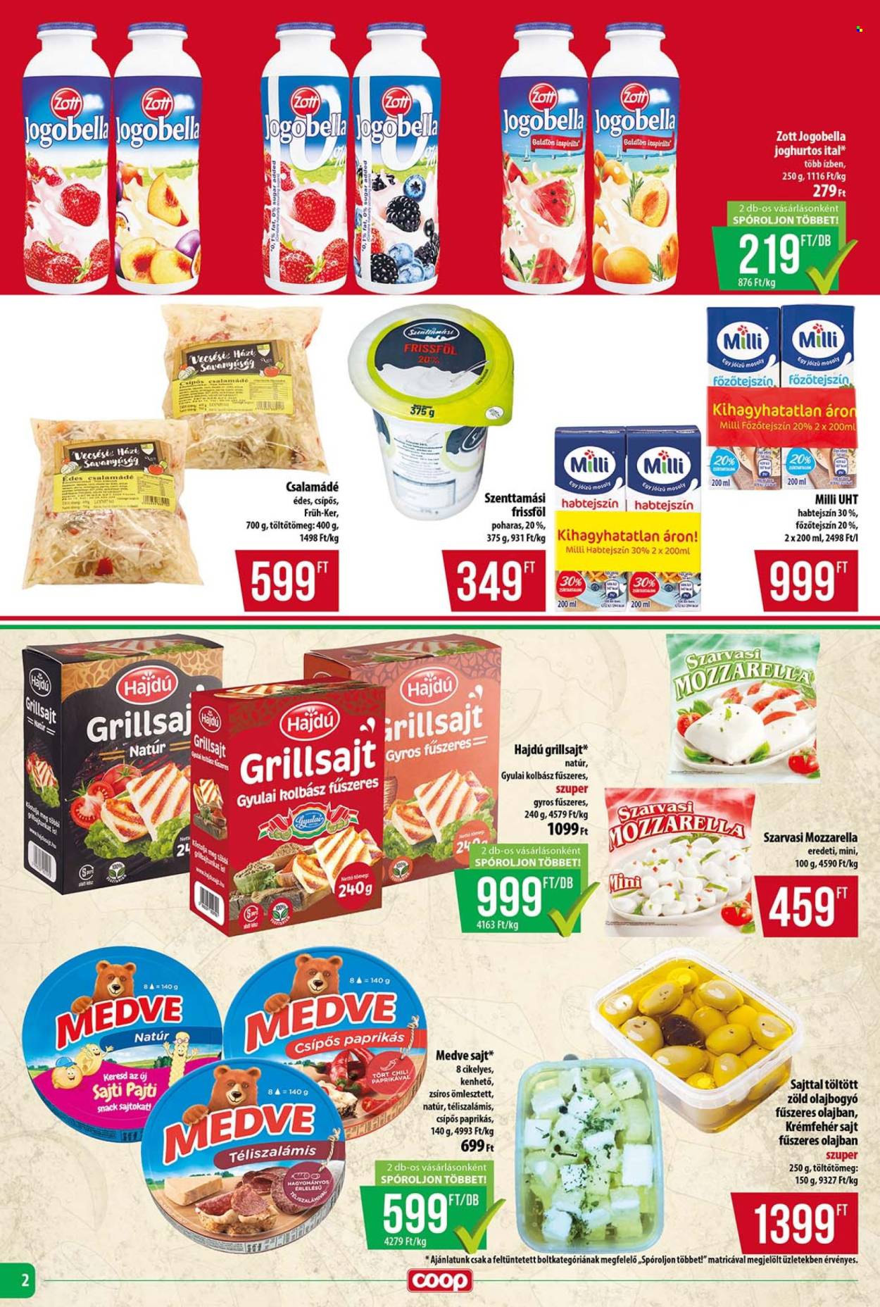 Coop akciós újságok - 2025.08.14 - 2025.08.19. Oldal 2