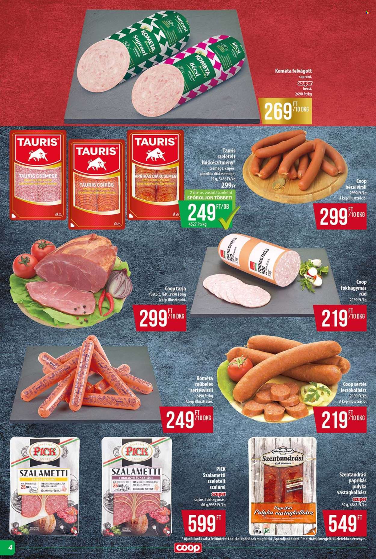 Coop akciós újságok - 2025.08.14 - 2025.08.19. Oldal 4