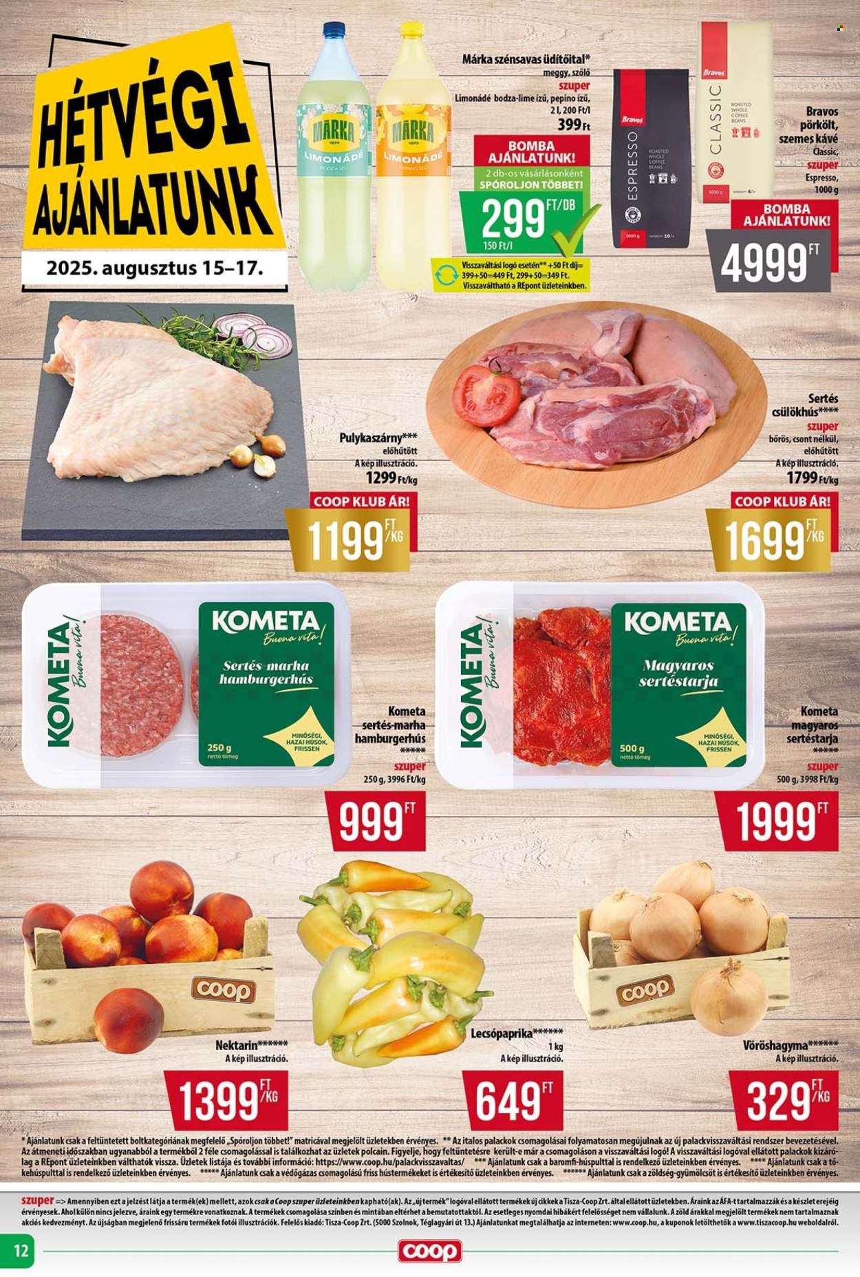 Coop akciós újságok - 2025.08.14 - 2025.08.19. Oldal 12