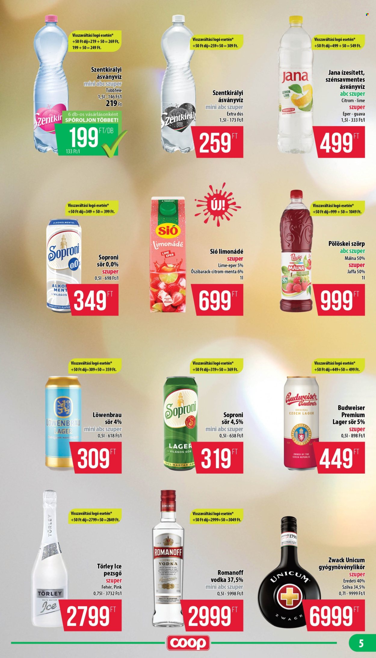 Coop akciós újságok - 2025.08.14 - 2025.08.19. Oldal 5