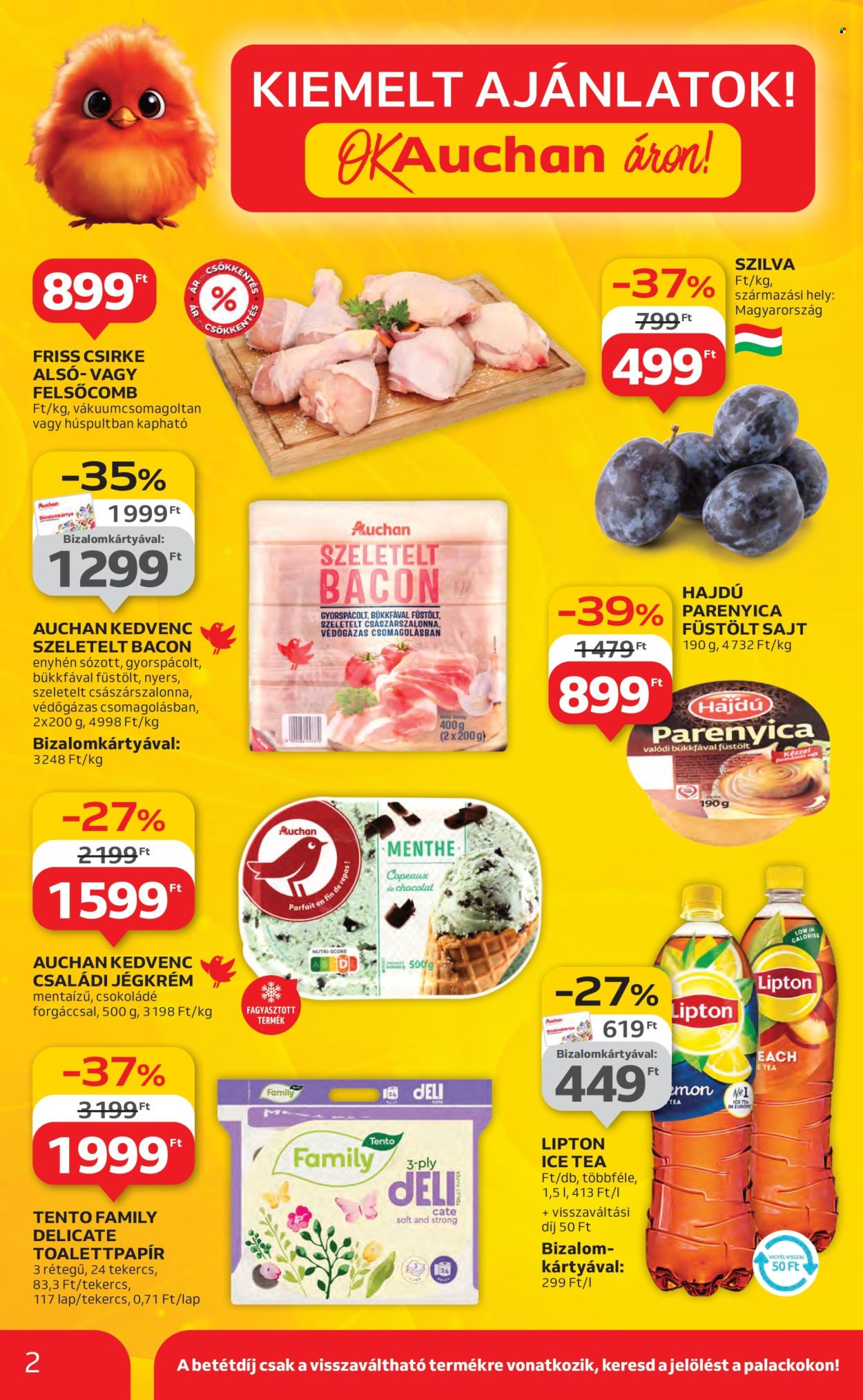 Auchan akciós újságok - 2025.08.14 - 2025.08.19. Oldal 2